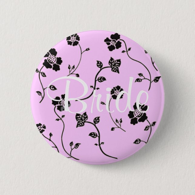Braut - Knopf Button (Vorderseite)