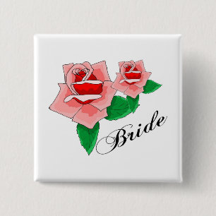 Braut-Knopf Button