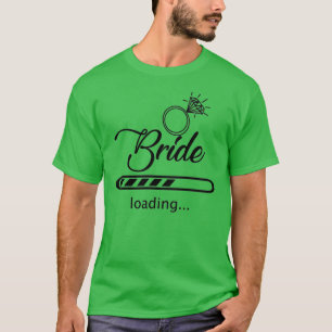 Braut lädt T-Shirt