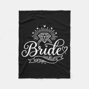 Braut Lustige Junggesellinnenparty Braut Verlobt Fleecedecke