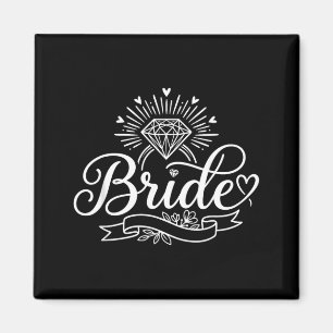 Braut Lustige Junggesellinnenparty Braut Verlobt Magnet
