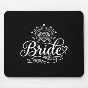 Braut Lustige Junggesellinnenparty Braut Verlobt Mousepad