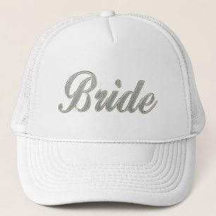 Braut mit dem Bling Truckerkappe