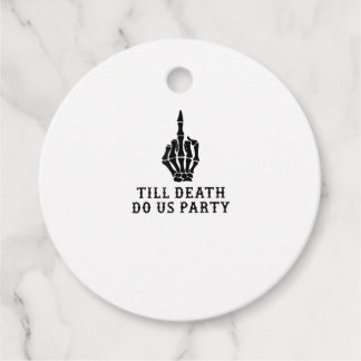 Braut oder Die, bis der Tod uns Party macht Geschenkanhänger