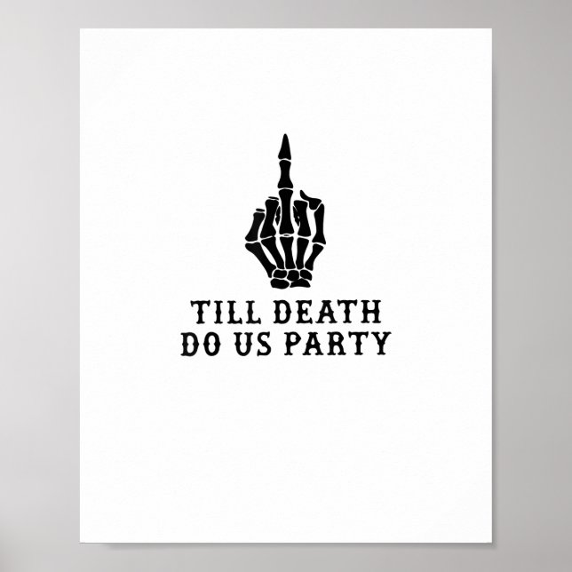 Braut oder Die, bis der Tod uns Party macht Poster (Vorne)