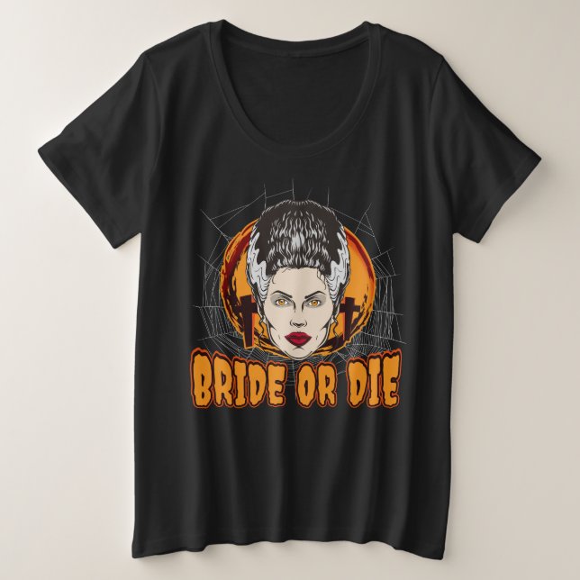 Braut oder die große größe T-Shirt (Design vorne)