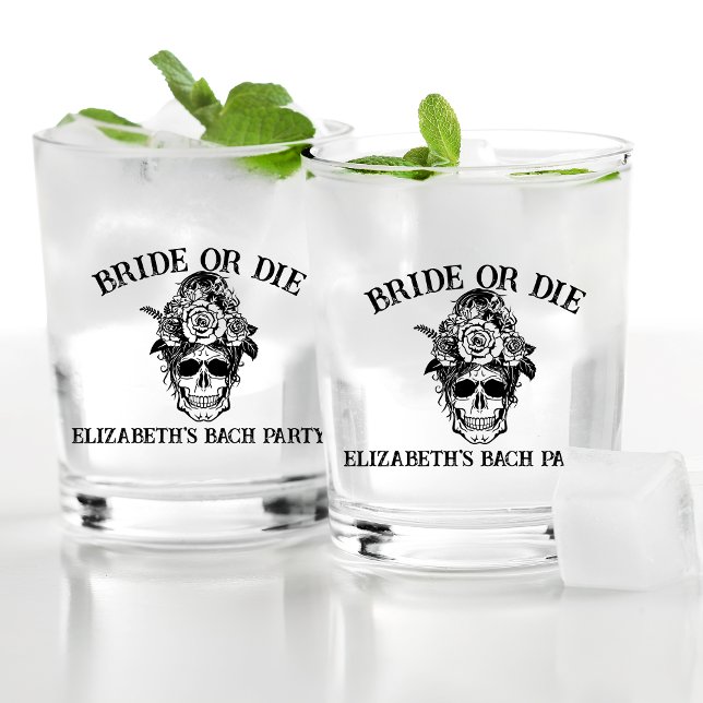 Braut oder Die Personalisierte Jungfernhäupter bis Whiskyglas (Von Creator hochgeladen)