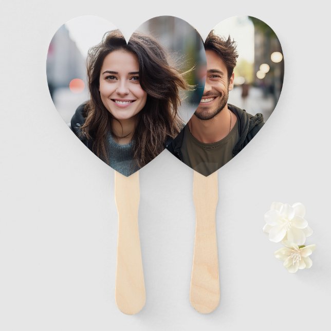 Braut oder Game, Fotos, Ihn oder sie Fächer (Vorne und Hinten)