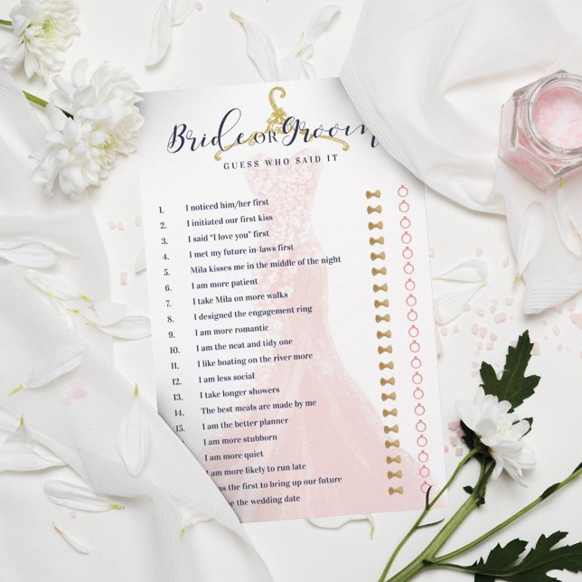 Braut oder Groom Chic Pink Hochzeitskleid Duschspi (Von Creator hochgeladen)