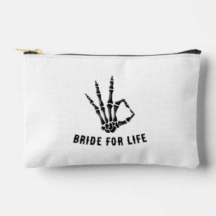 Braut oder stirb Skeleton Rockstar Handtasche