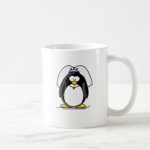 Braut-Pinguin Kaffeetasse