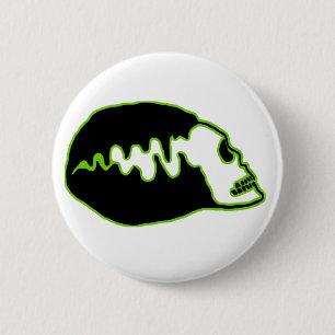 Braut-Schädel Button