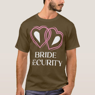 Braut Sicherheit Hochzeitsgefolge Kleiner Ringträg T-Shirt