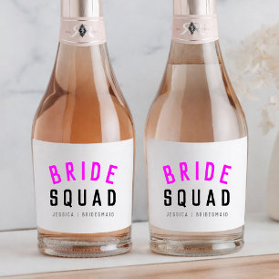 Braut-Squad   Heiß Rosa Junggesellinnenabschied Br