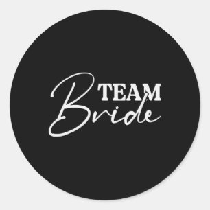 Braut-Squad Junggesellinnenabschied Brautjungfer-C Runder Aufkleber
