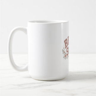 Braut-Squad Retro Collegiate Brautparty-Design Kaffeetasse