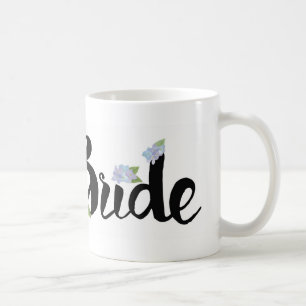Braut-Tasse - lila Hydrangeas Kaffeetasse