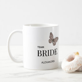 Braut-Team Individuelles Hochzeitsdesign Kaffeetasse