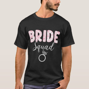 Braut-Team Junggesellinnenabschied Coquette Bow T-Shirt
