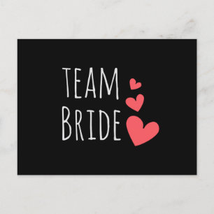 Braut-Team Postkarte
