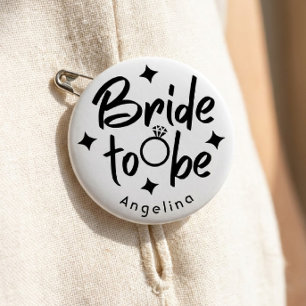 Braut-to-be-Junggesellinnen-Abschiedsparty Button