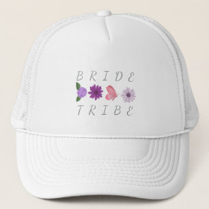 Braut Tribe Blumen Braut Junggesellinnenabschied G Truckerkappe