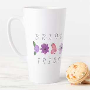 Braut Tribe Floral Braut Henne Geschenk  Milchtasse