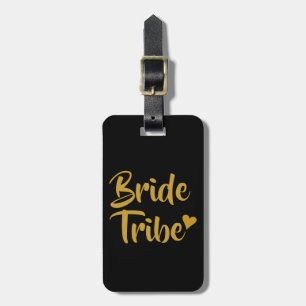 Braut Tribe Gold Herz Gepäckanhänger