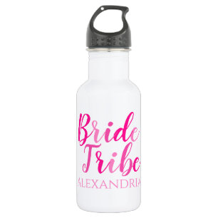 Braut Tribe Hot Pink Edelstahlflasche