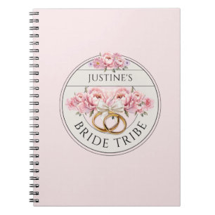 Braut Tribe individuelle Blumen Notizblock