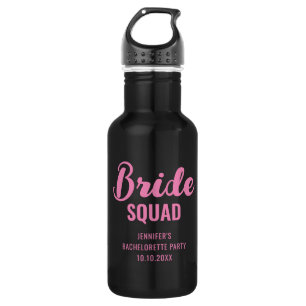 Braut-Trupp Name Junggesellinnenabschied Brautpart Edelstahlflasche