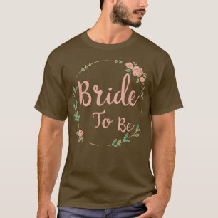 Braut um Hen Party Blume Bride T-Shirt