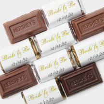 Braut um Hochzeitssehen Bridal Hershey's mini