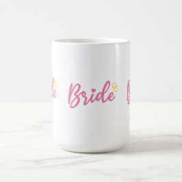 Braut, um Junggeselinnen-Abschied Geschenk zu werd Kaffeetasse
