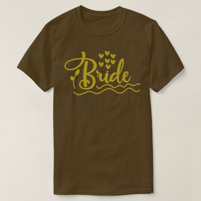 Braut, um Polterabend zu sein Hen Party T-Shirt (Design vorne)