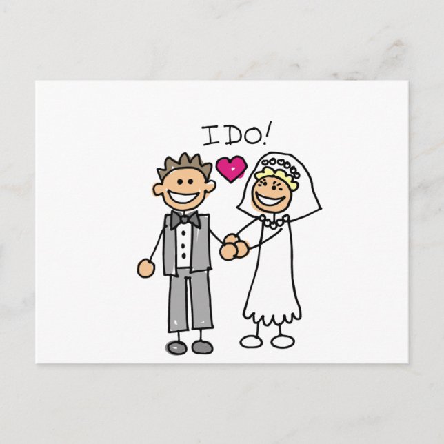 Braut- und Baustellengelder Postkarte (Vorderseite)