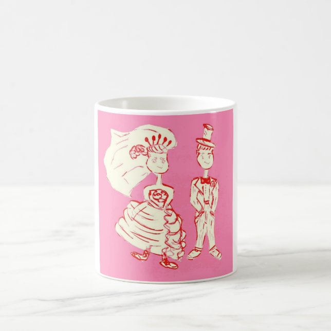 Braut und Boden Kaffeetasse (Mittel)