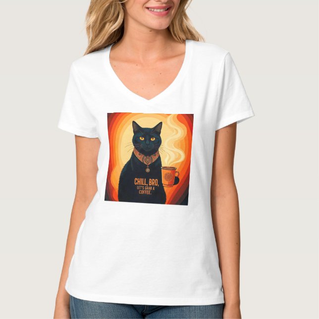 Braut und entspannt T-Shirt (Vorderseite)