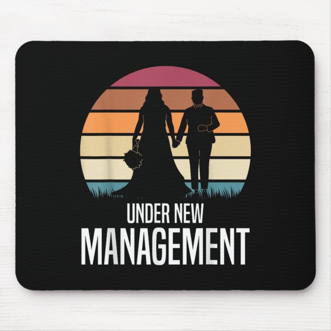 Braut und Erbe, Hochzeit Mousepad (Vorne)