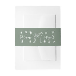 Braut und Gräuel Namen Doodle Hochzeit Einladung Einladungsbanderole