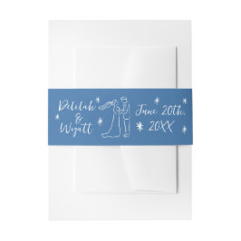 Braut und Gräuel Namen Doodle Hochzeit Einladung Einladungsbanderole