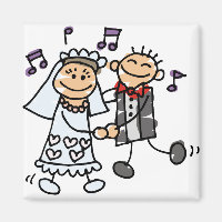 Braut und Groom Celebrate