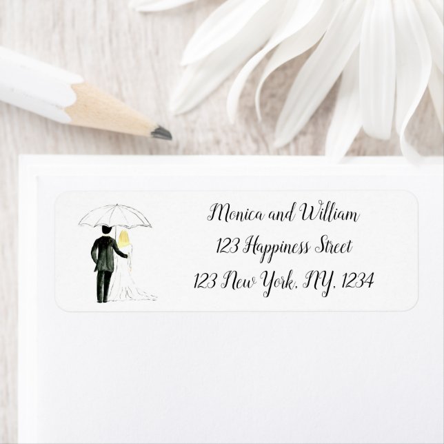 Braut und Groom Couple Elegante klassische Hochzei (Insitu)