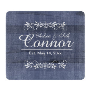 Braut und Groom Hochzeit oder Jubiläum DIY Text Schneidebrett