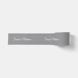 Braut und Groom-Schmiedestein Ripsband