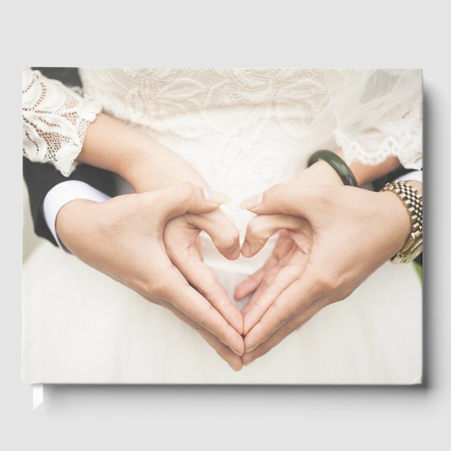Braut- und Körperhalter (Hochzeit) (Ehe) Gästebuch (Vorderseite)