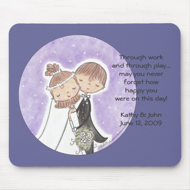 Braut- und Körperkids Mousepad (Vorne)