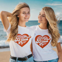 Braut Und Team Braut Junggesellinnenabschied Retro
