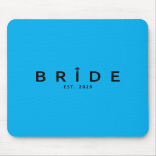 Braut voraussichtlich 2026 Hochzeit Brautparty Jun Mousepad