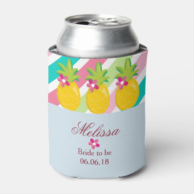Braut zu Ananas Dosenkühler (Kanne Vorderseite)